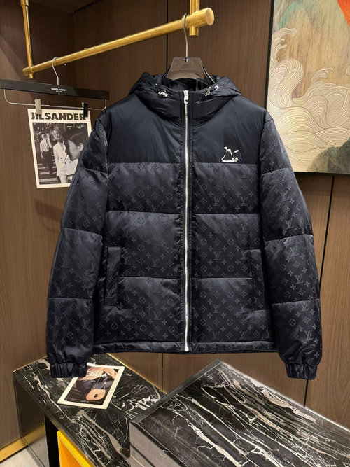 Louis Vuitton Premium Down Jacket with 90% Down and Logo