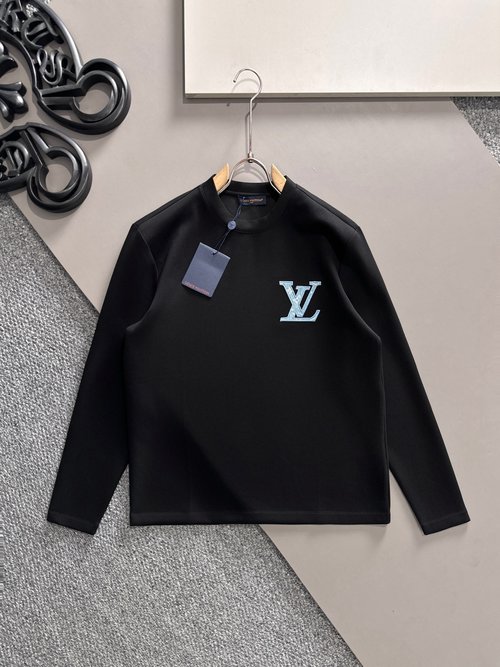 Louis Vuitton Space Cotton Pullover with New Print Design
