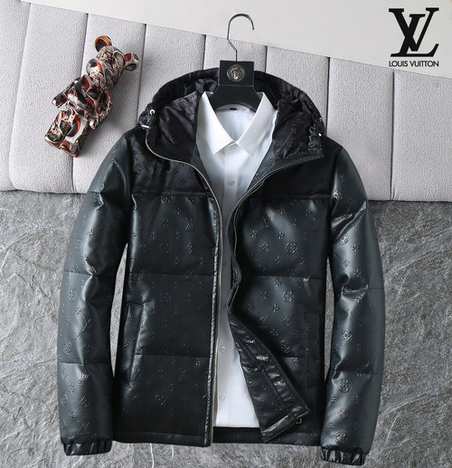 Louis Vuitton Premium 90% Down Jacket with Classic Logo