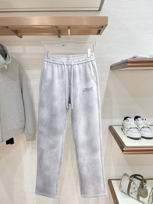 Loewe New Arrival Casual Pants with Logo and Great Comfort