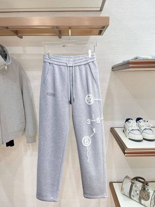 Maison Margiela Casual Pants with Logo, New Arrival, Great Comfort