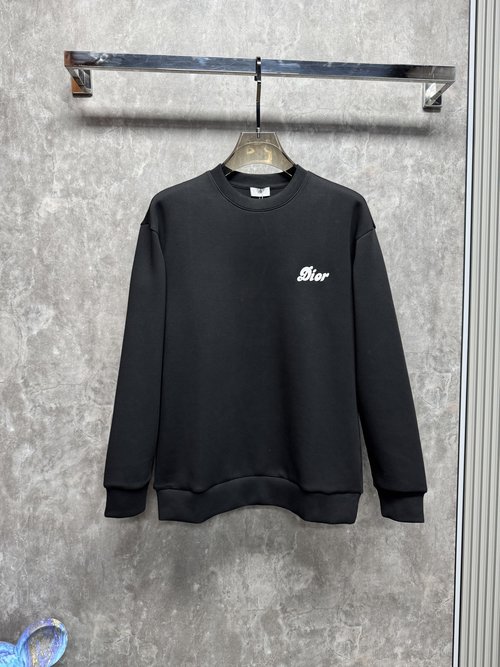 Dior Unisex Pullover Hoodie with Decorations, Soft and Breathable