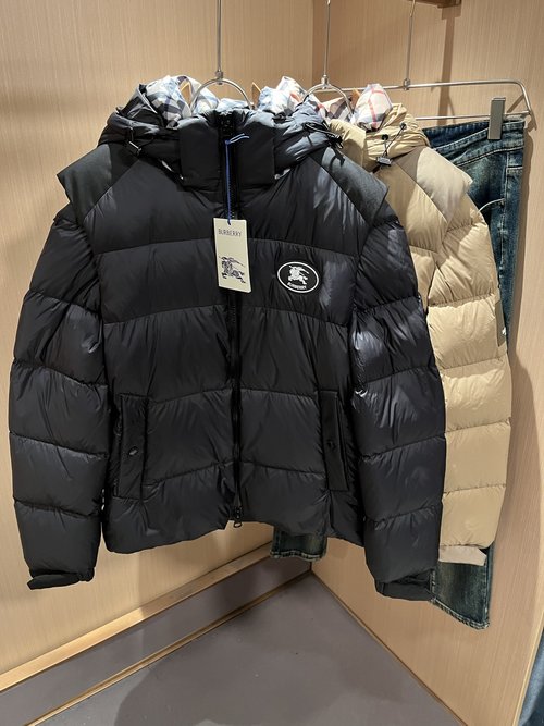 Burberry Memory Fabric Jacket with Silicone Branding