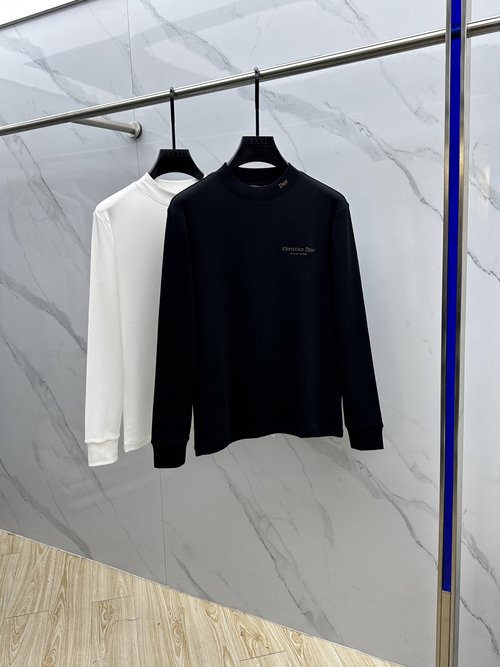 Dior Warm Long-sleeved Base Layer with Embroidered Logo
