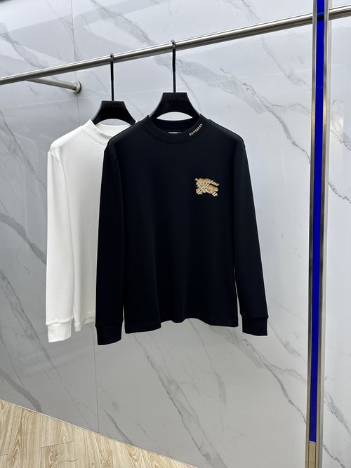 Burberry Warm Long-Sleeved Base Layer with Embroidered Logo