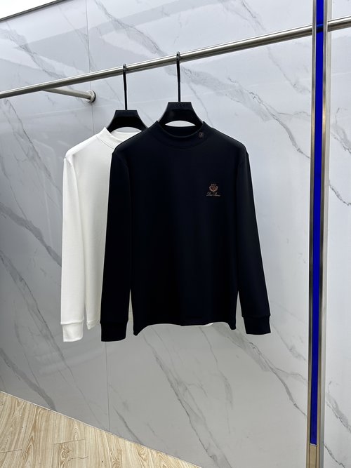 Burberry Warm Long-Sleeved Base Layer with Embroidered Logo