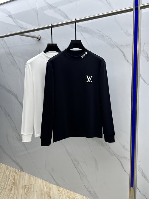 Louis Vuitton Warm Long-Sleeved Base Layer with Embroidered Logo