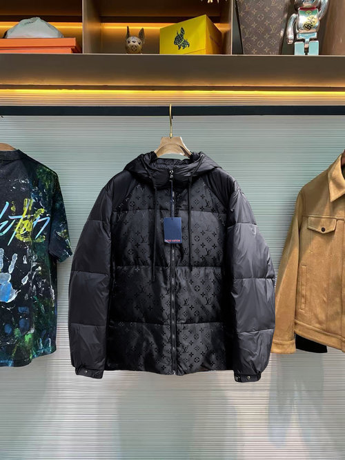 Louis Vuitton 90% Down Filled Jackets with Logo and Colorful Design