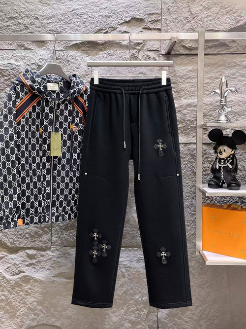 Chrome Hearts Casual Pants with Highly Recognizable Classic Logo