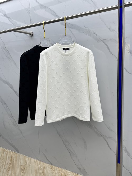 Louis Vuitton Long-Sleeve Thermal Base Layer with Logo Print