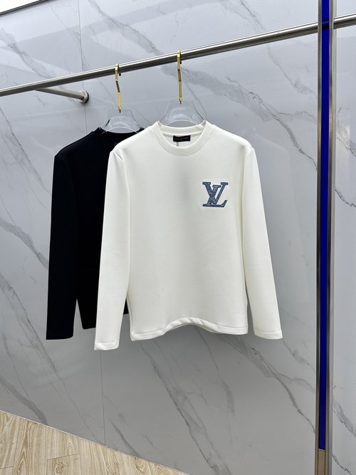 Louis Vuitton Warm Long-Sleeve Base Layer with Embroidered Logo