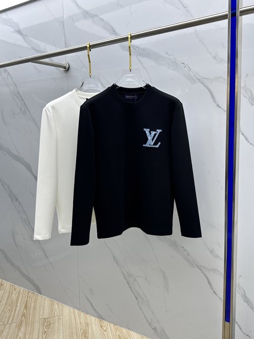 Louis Vuitton Warm Long-Sleeve Base Layer with Embroidered Logo