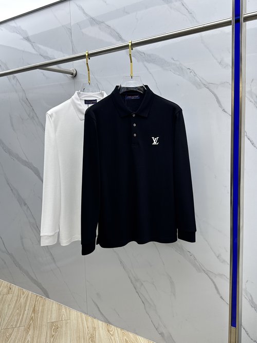 Louis Vuitton Elegant Long-Sleeve Shirt with Fine Details