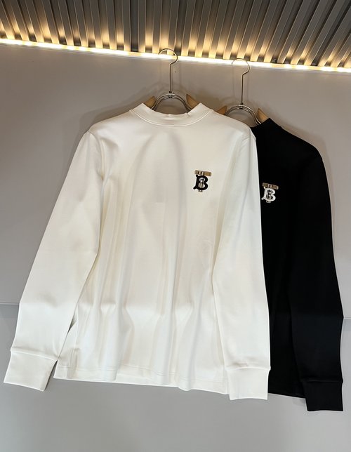 Burberry Comfortable Base Layer with Logo Embroidery