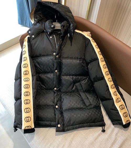 Gucci Exclusive Down Jacket with Reflective Design