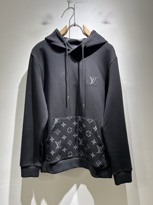 Louis Vuitton Fashionable Hoodie with Printed Logo