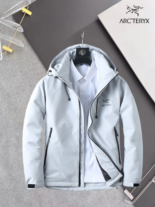 ArcTeryx 90% Down-Filled Jacket with Classic Logo and Color