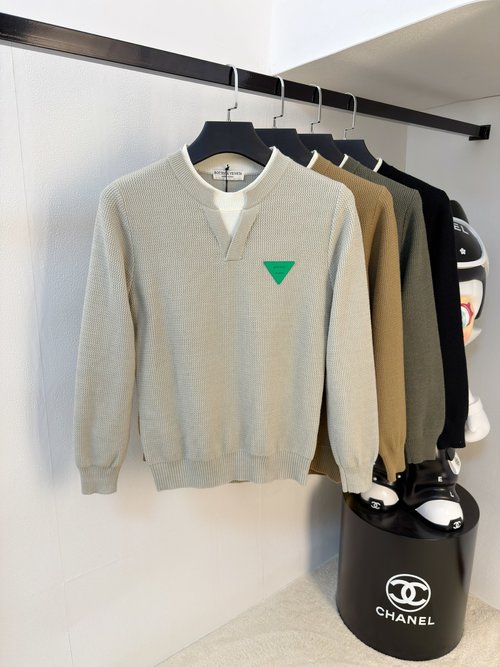 Bottega Veneta High-quality Imported Wool-blend Knitted Sweater