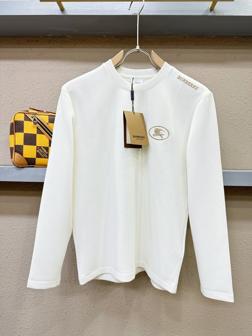 Burberry Classic Logo Long-sleeved T-shirt, Comfortable and Versatile