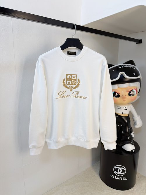 Loro Piana Top-quality Imported Fabric Round-neck Sweatshirt