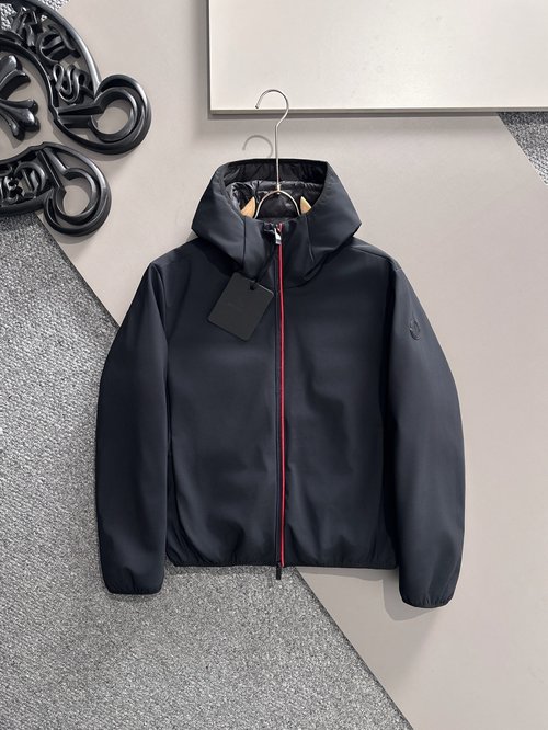 Moncler Premium Goose Down Hooded Jacket with NFC Anti-counterfeiting