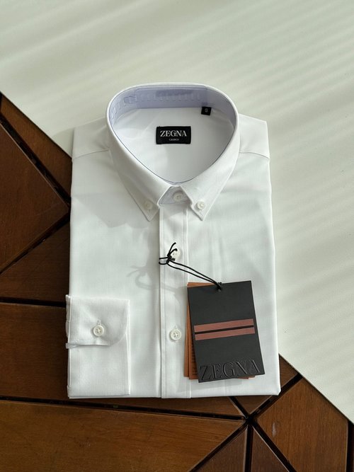 Zegna Sophisticated Business-Casual Fusion Shirt