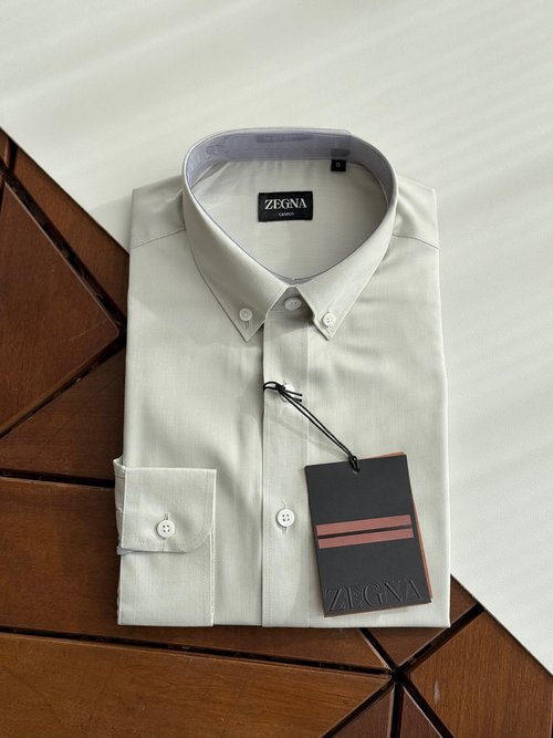 Zegna Business & Casual Blended Shirt with Soft Touch
