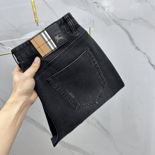 Burberry Premium Custom Jeans with Superb Craftsmanship