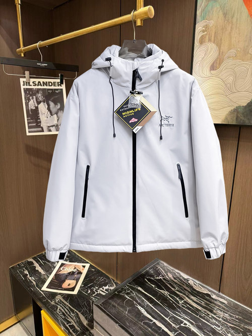 ArcTeryx 90-Down Filled Jacket with Good Warmth and Unique Design