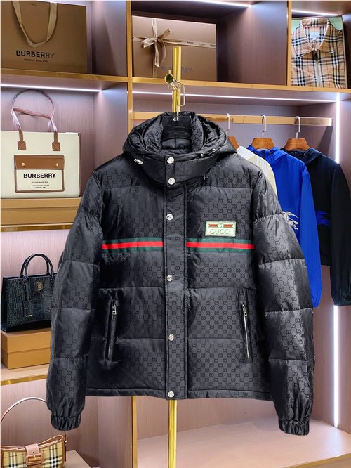 Gucci High - end 90% Down Jacket with Logo