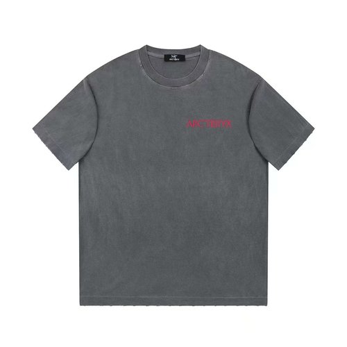 ArcTeryx Cotton Wash-Worn Printed Round Neck T-Shirt