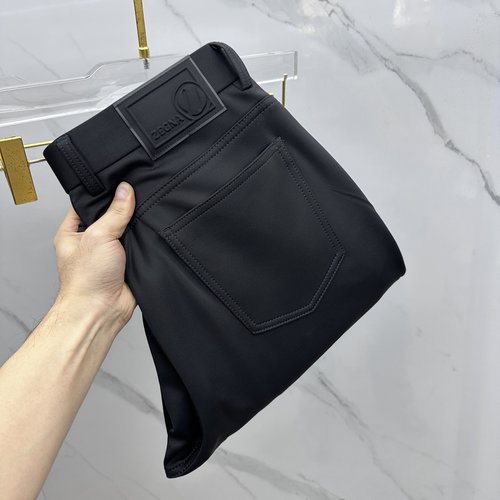 Zegna Premium Custom Casual Trousers Crafted from Imported Fabric