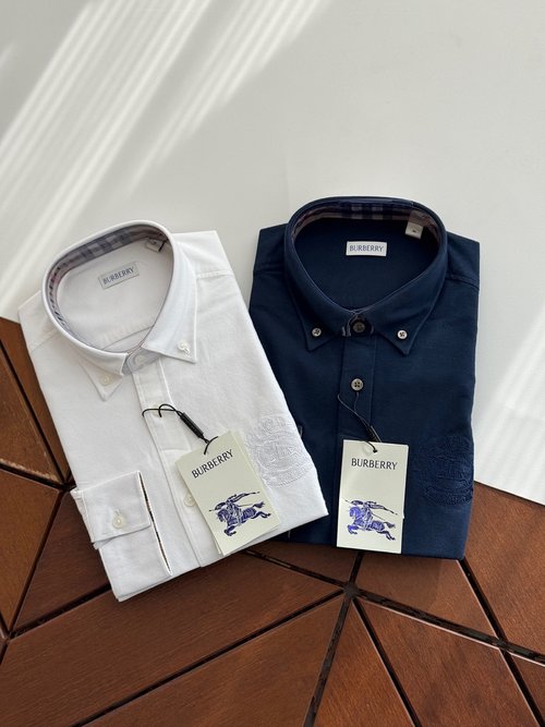 Burberry Comfortable and Versatile Long-Sleeved Shirt