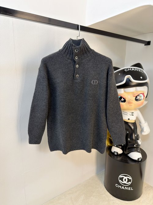 Dior High-quality Knitted Wool Sweater, Fashionable and Durable
