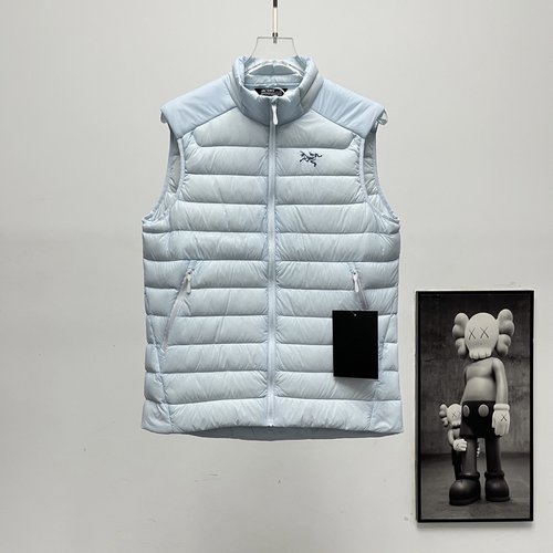 ArcTeryx Pure Color Down Vest for Emergency Warmth