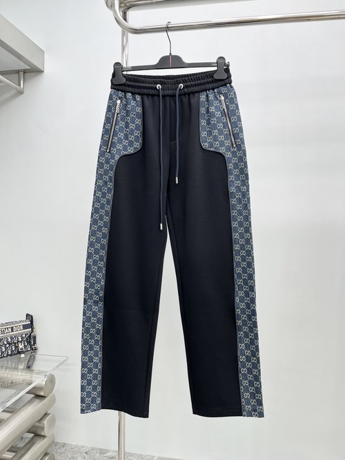 Gucci Imported Fabric Casual Pants for a Stylish Appearance
