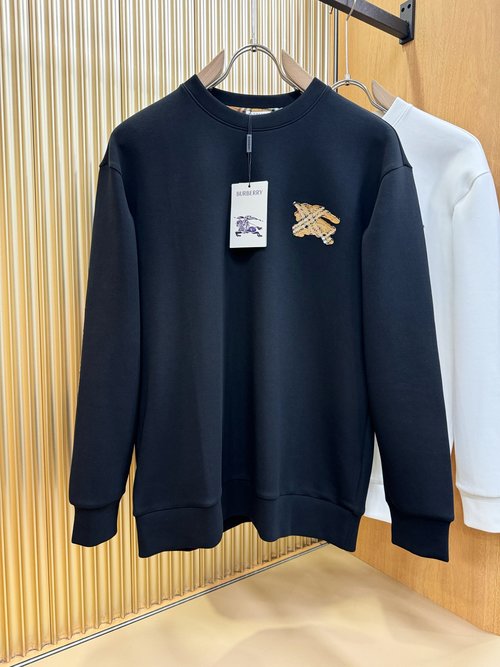 Burberry Classic Logo Long-sleeved Sweatshirt, Soft and Skin-friendly