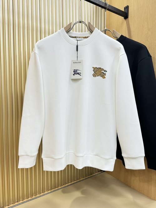 Burberry Classic Logo Long-sleeved Sweatshirt, Soft and Skin-friendly