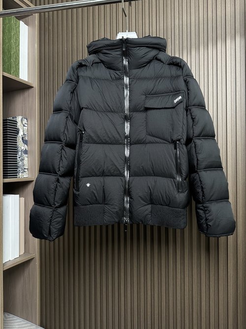 Dior Black Latest Down Jacket