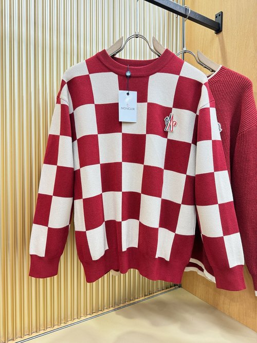 Moncler Red Sweater for New Year Celebrations