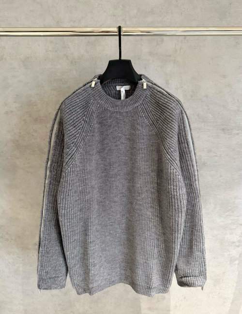 Dior Zip-up Hoodie with Christian Dior Patch