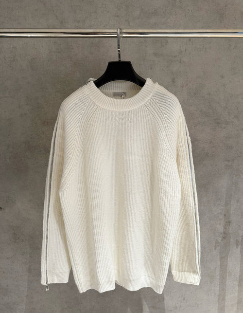 Dior Zip-up Hoodie with Christian Dior Patch