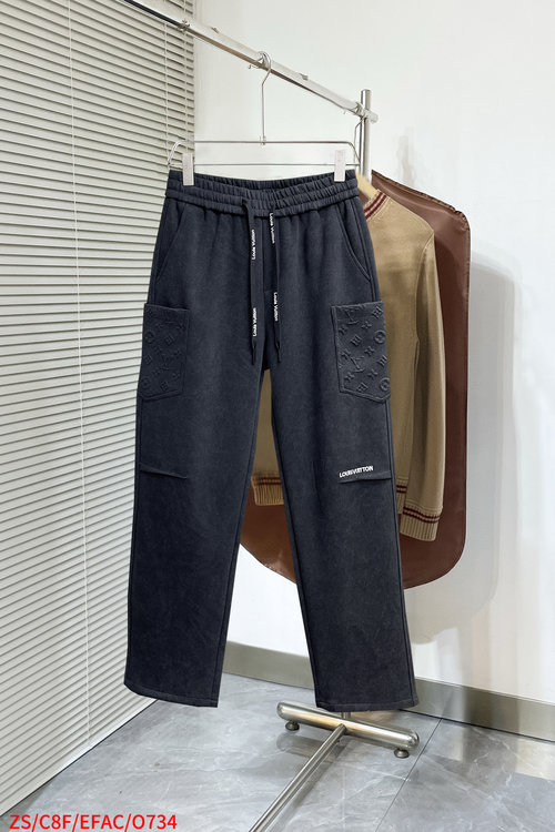 Louis Vuitton High - Quality Trousers, Classic Logo and Comfort