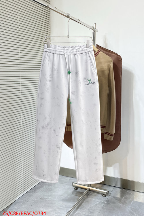 Louis Vuitton Casual Pants, Classic Logo, High Comfort
