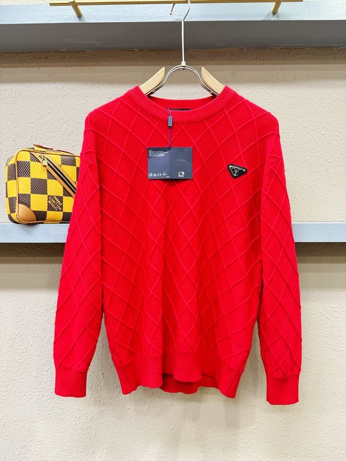 Prada Festive Knitted Sweater for Celebrations