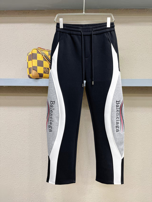 Balenciaga New Style Logo Casual Pants with Great Comfort