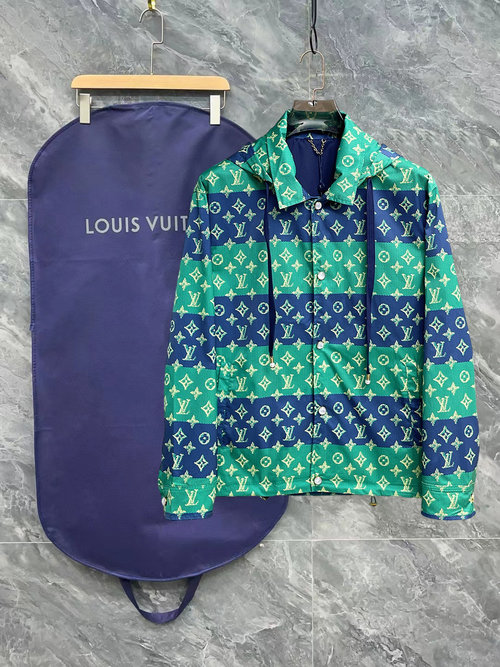 Louis Vuitton Original Single Jacket with High - Quality Fabric