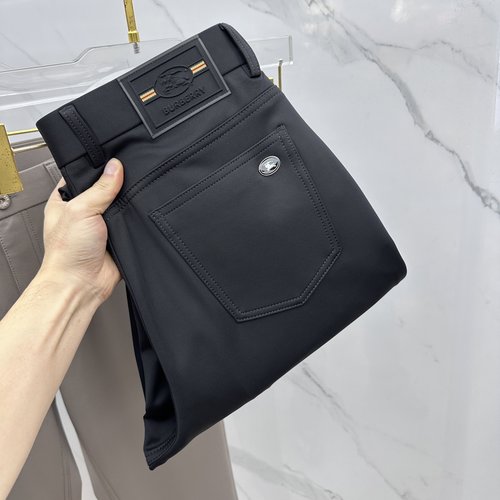 Burberry Premium Casual Pants with Imported Fabric