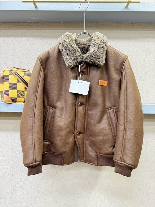 Brunello Cucinelli Faux Fur One-Piece Featuring Vintage Charm