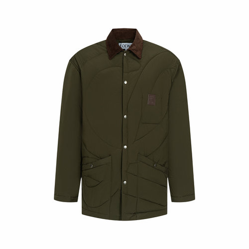 Loewe Lightweight Quilted Polyester Cotton Coat